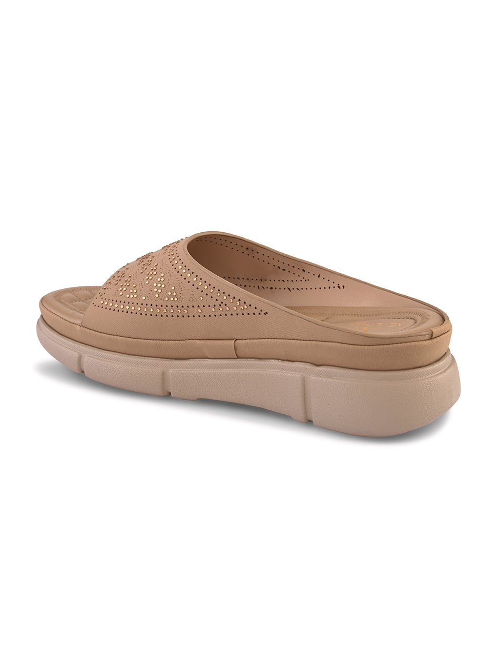 Comfort Embellished Slip-On Wedges
