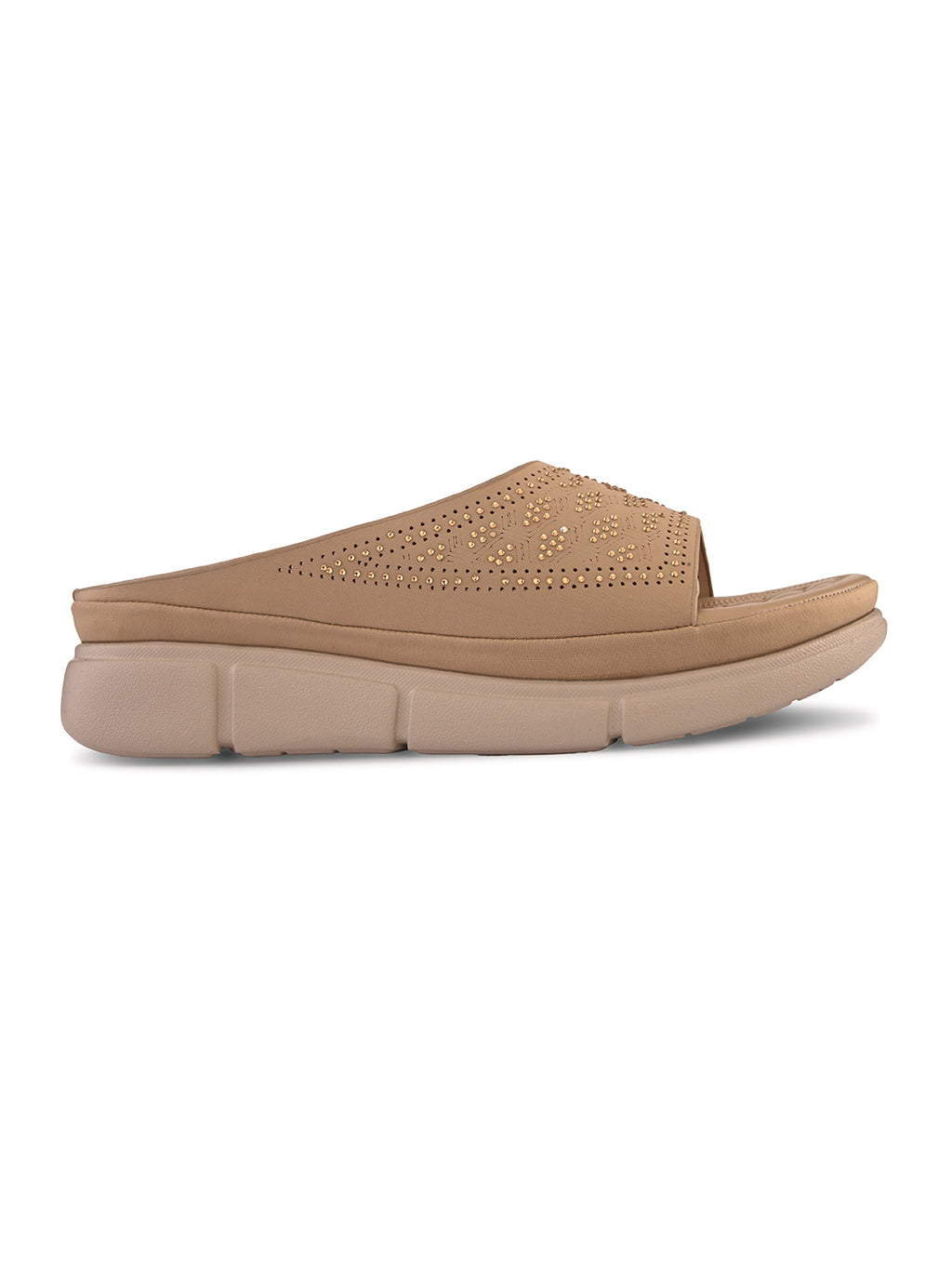 Comfort Embellished Slip-On Wedges