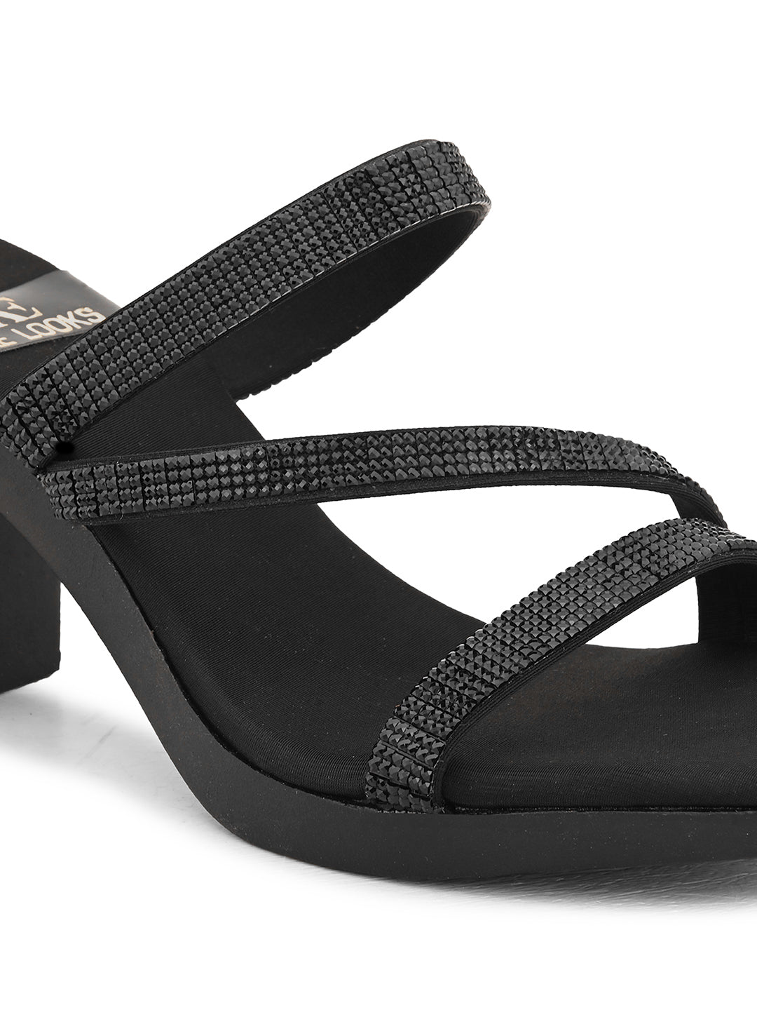 Comfortable , Stylish & Attractive Slip-On Block Heel Sandals