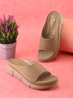 Comfort Embellished Slip-On Wedges