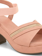 Attractive and Stylish With Ankle Straps Block Heel