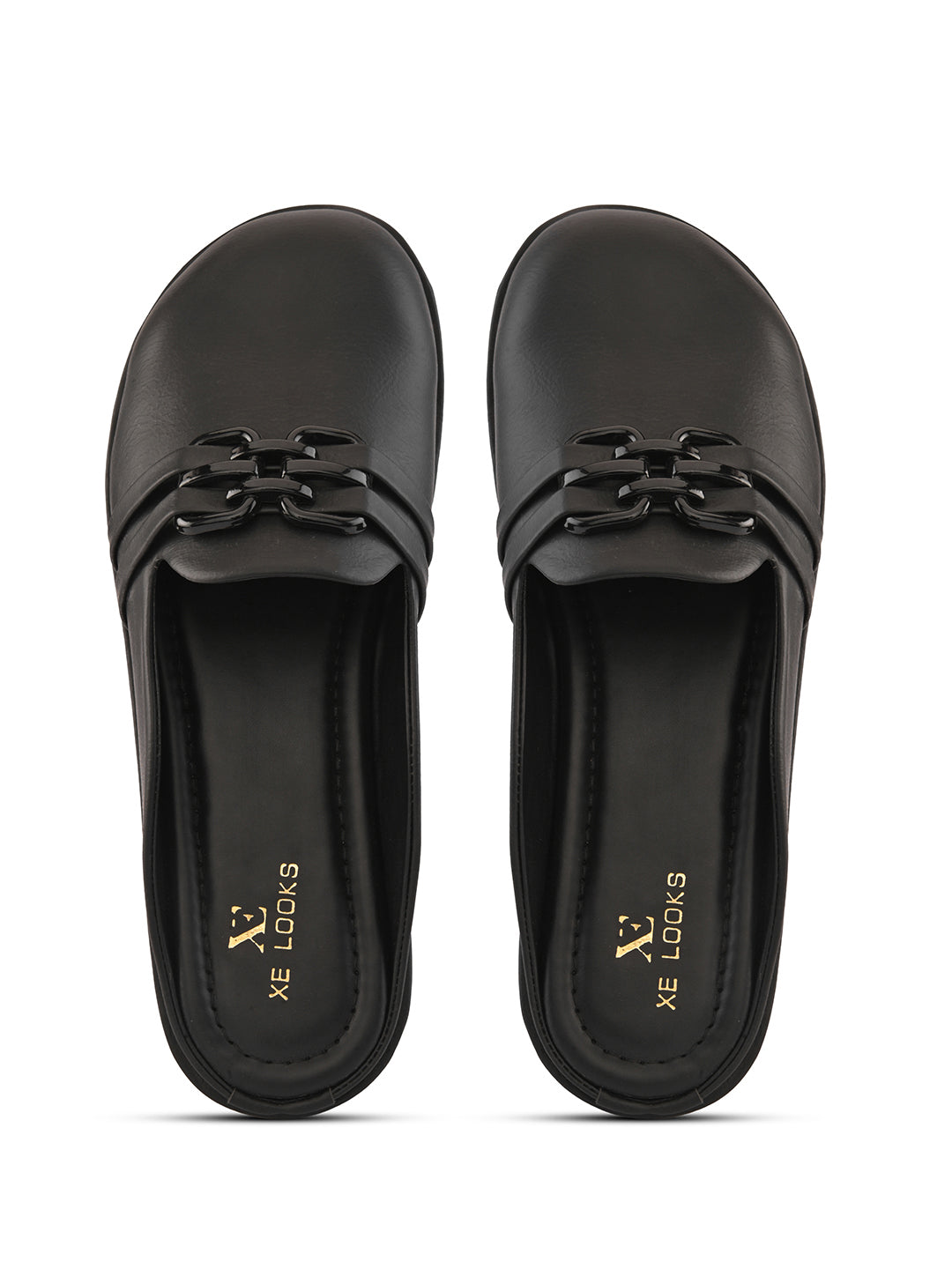 Slip-On Mules with Cushioned Footbed