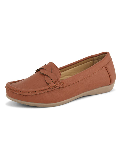 Soft & Comfortable Wave Design Slip-On -Loafer