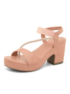 Fancy & Charm With Ankle Strap Block Heel Sandal