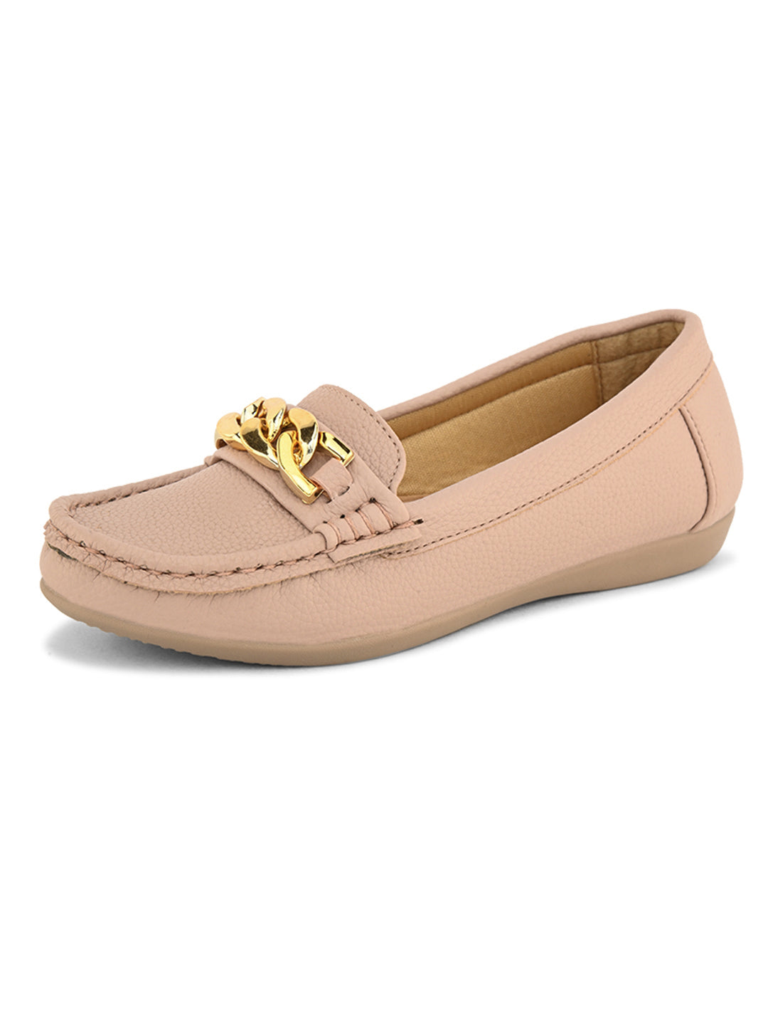 Comfortable ,Stylish & Fancy Chain Design Slip-On - Loafer