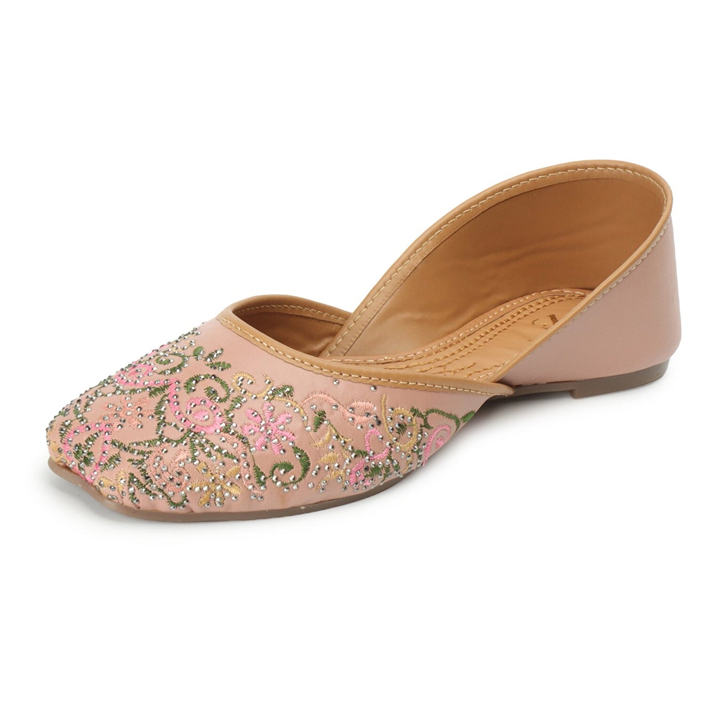 Ethnic Design Comfortable & Fancy Embroidered Punjabi Juttis