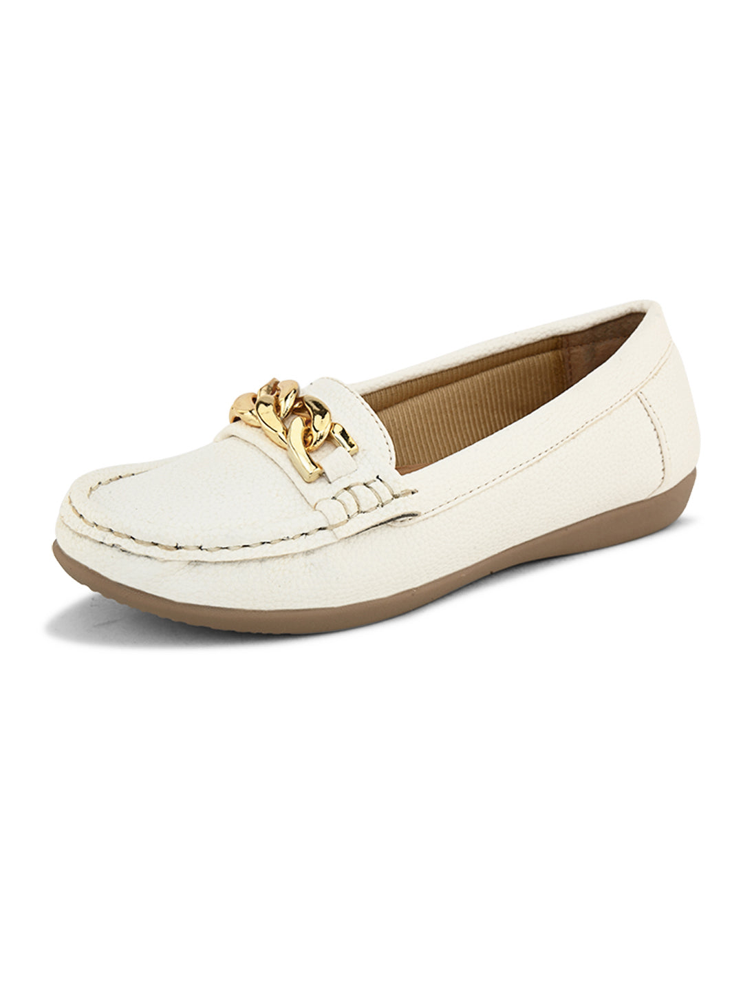 Comfortable ,Stylish & Fancy Chain Design Slip-On - Loafer