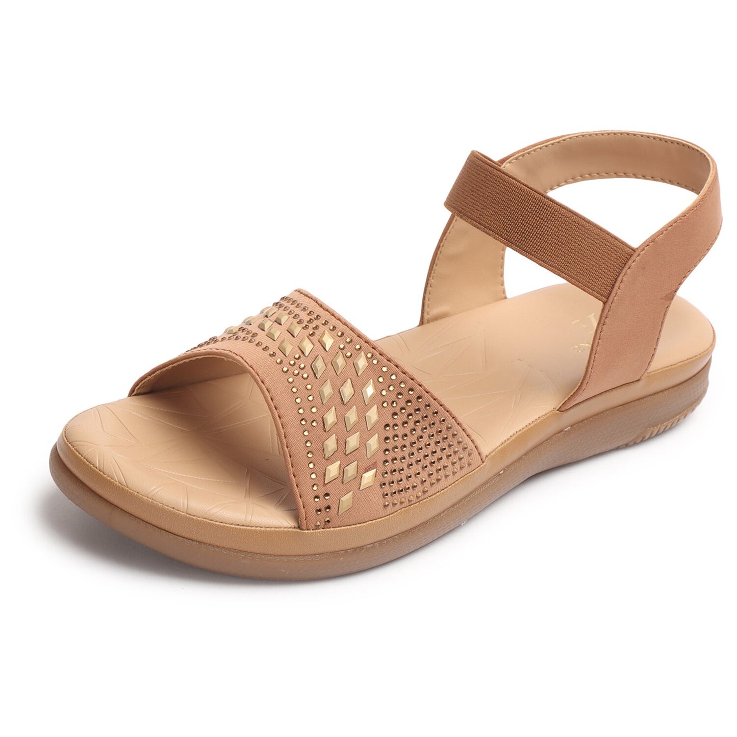 Graceful & Modern Siroski Design Sandals