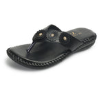 Sophisticated & Classic Flower Design Soft Cushion Doctor Slippers