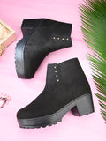 Comfortable & Fashionable With Zip Closure Boots
