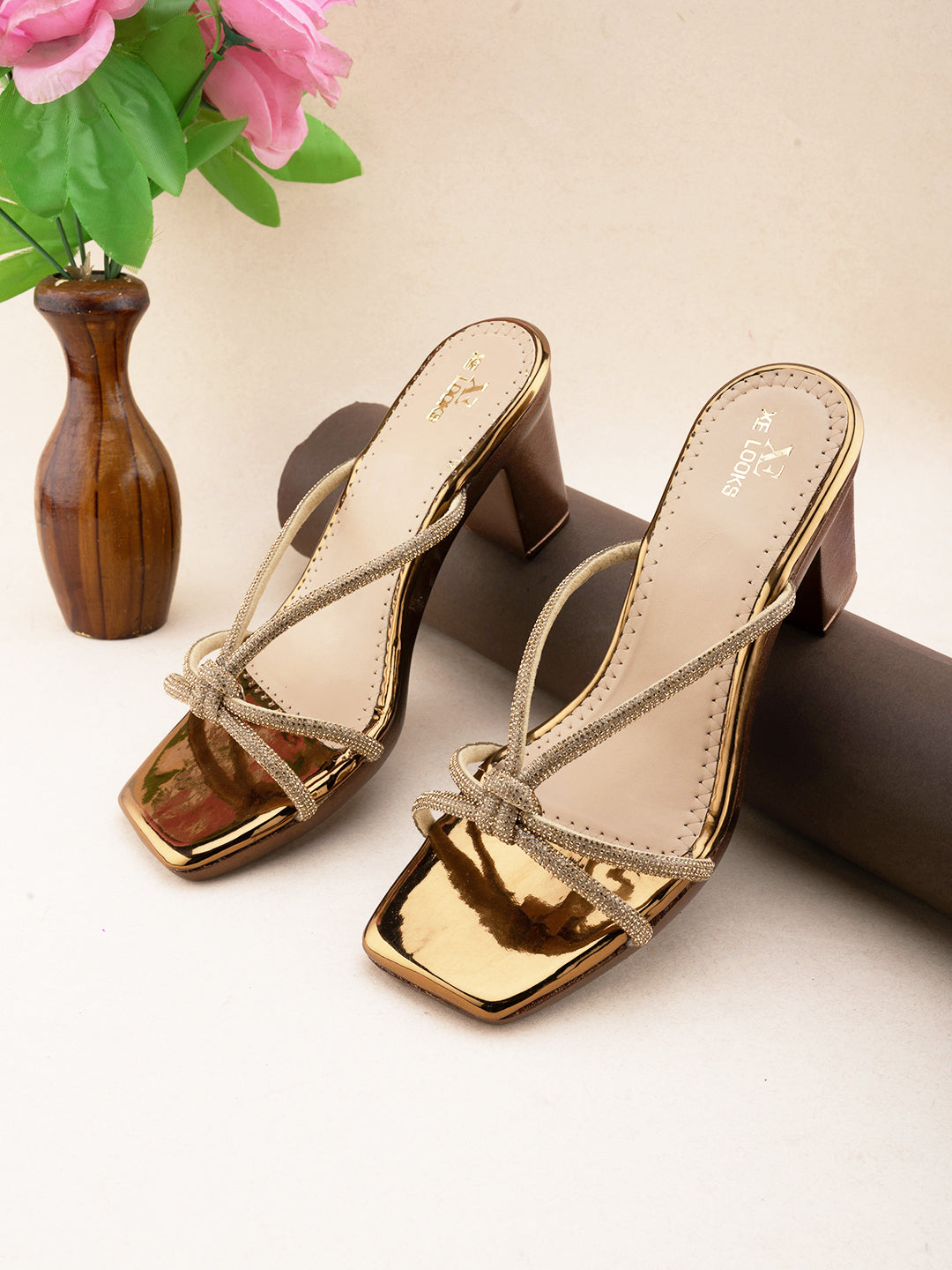 Comfortable & Fancy Block heel sandal