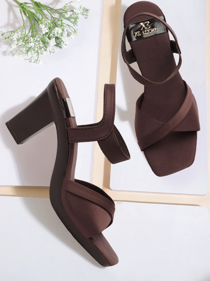 Versatile & Sophisticated Block High Heels Sandals