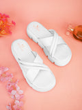 Chic & Modern Comfortable Cushion Platform Slippers
