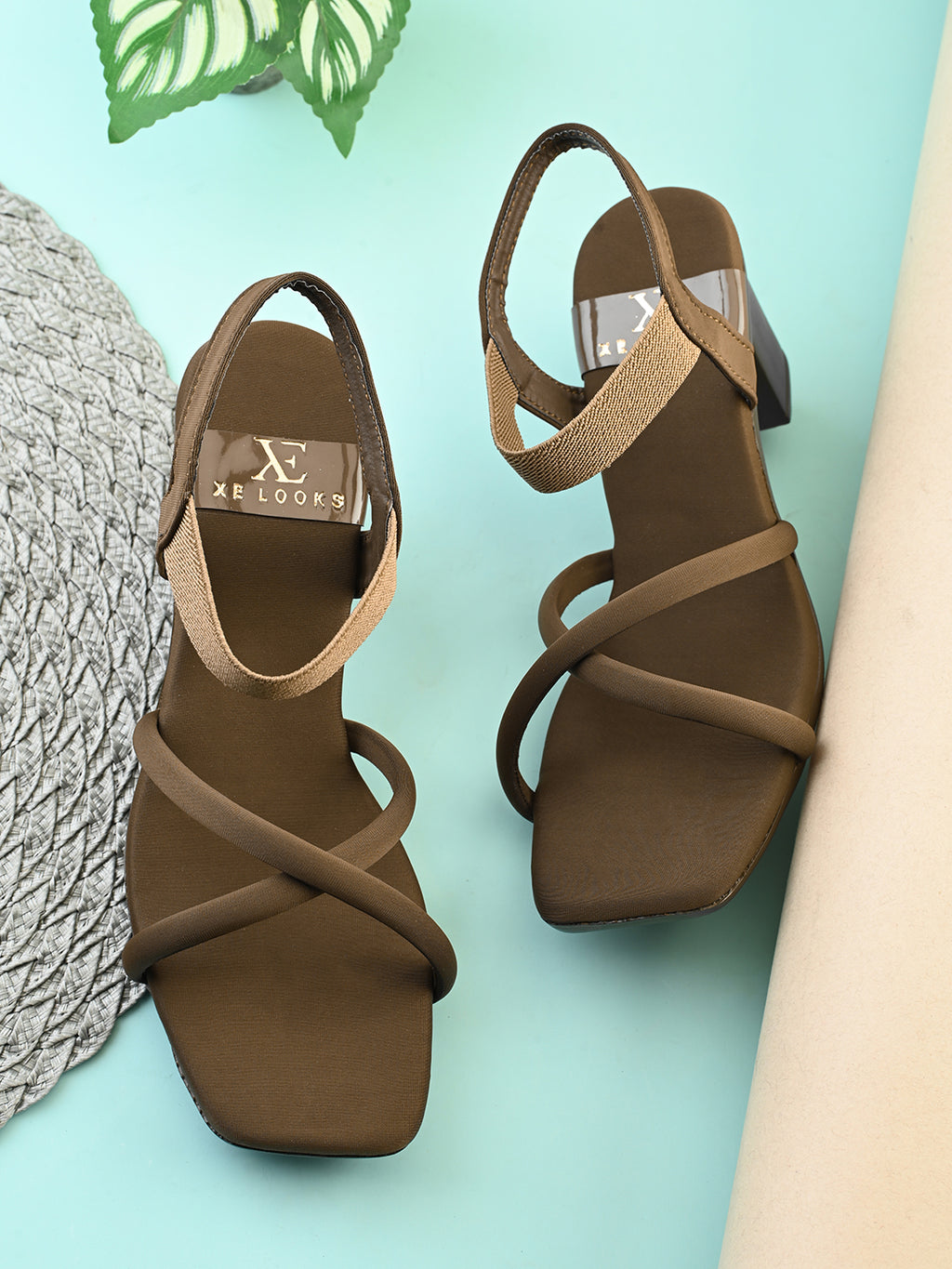 Bold & Attractive with Ankle strap Block High Heels Sandal