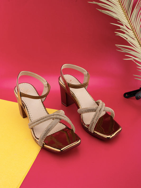 Comfortable Soft & Fancy Block heel sandal