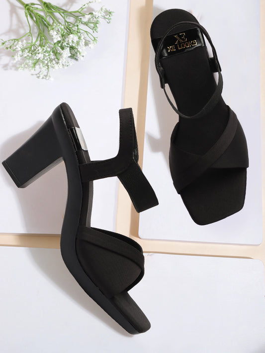 Versatile & Sophisticated Block High Heels Sandals