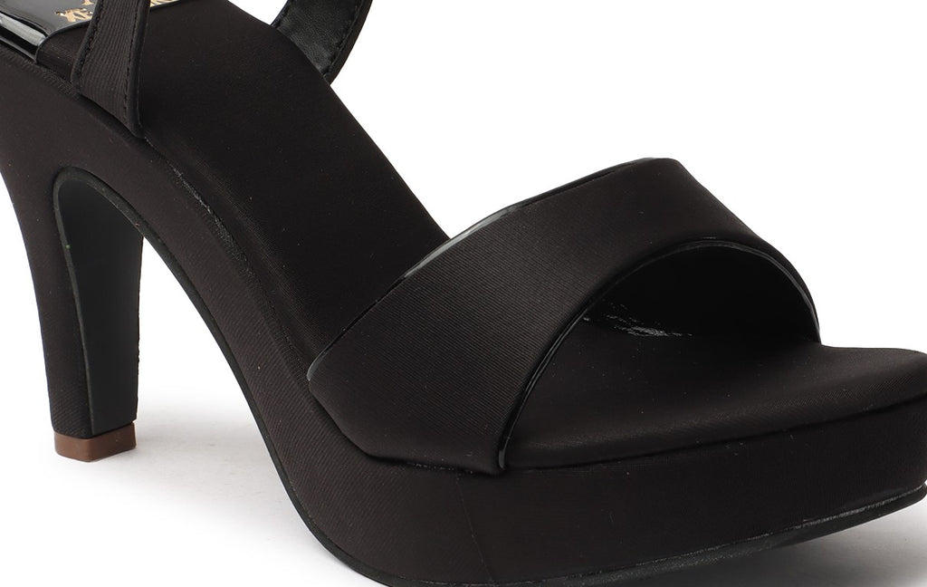 Stylish & Glamorous Design Cut High Heels Sandals (4 Inches Heel)