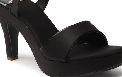 Stylish & Glamorous Design Cut High Heels Sandals (4 Inches Heel)