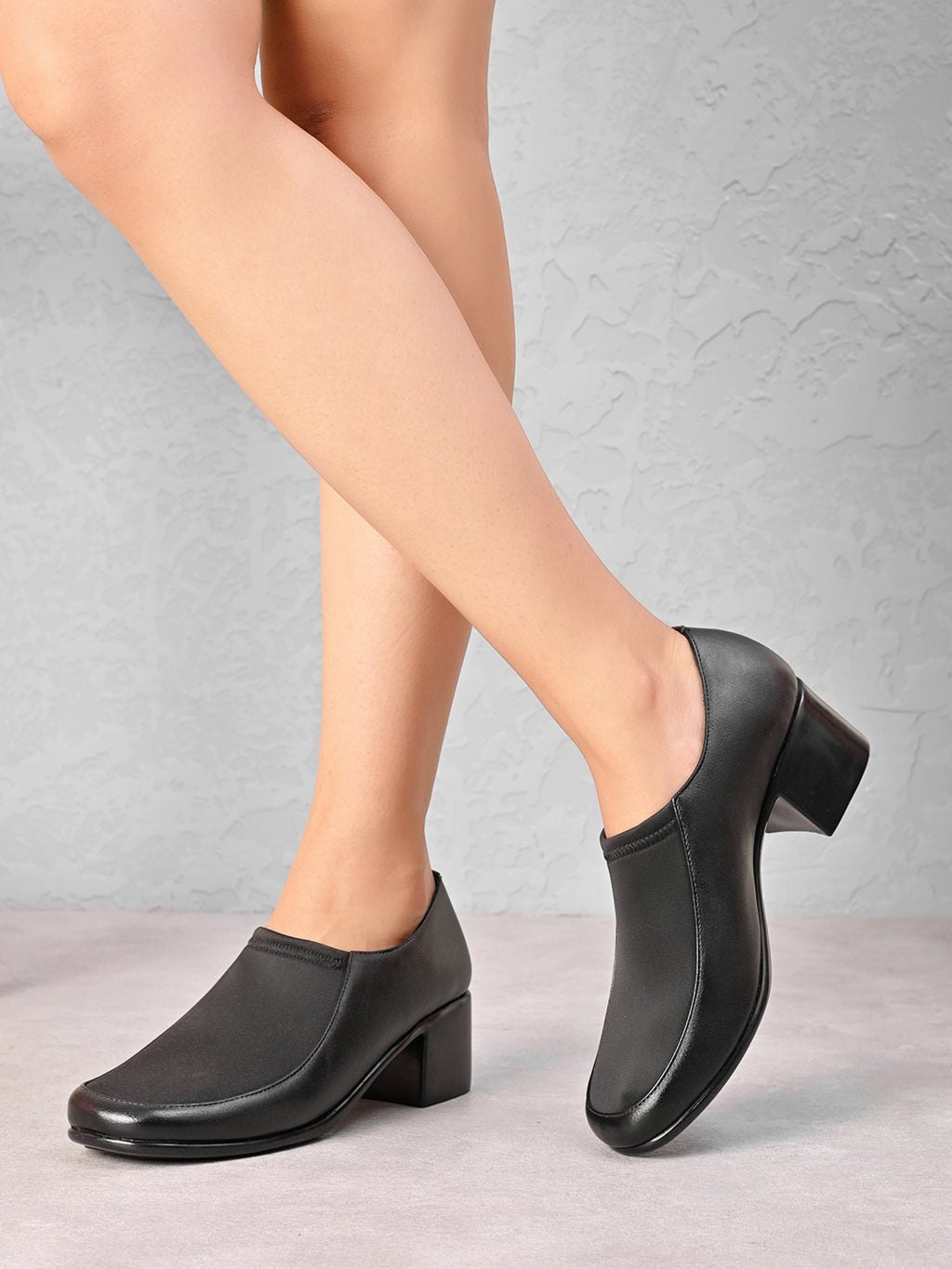 Elegant Comfortable Formal Block Heel Shoes