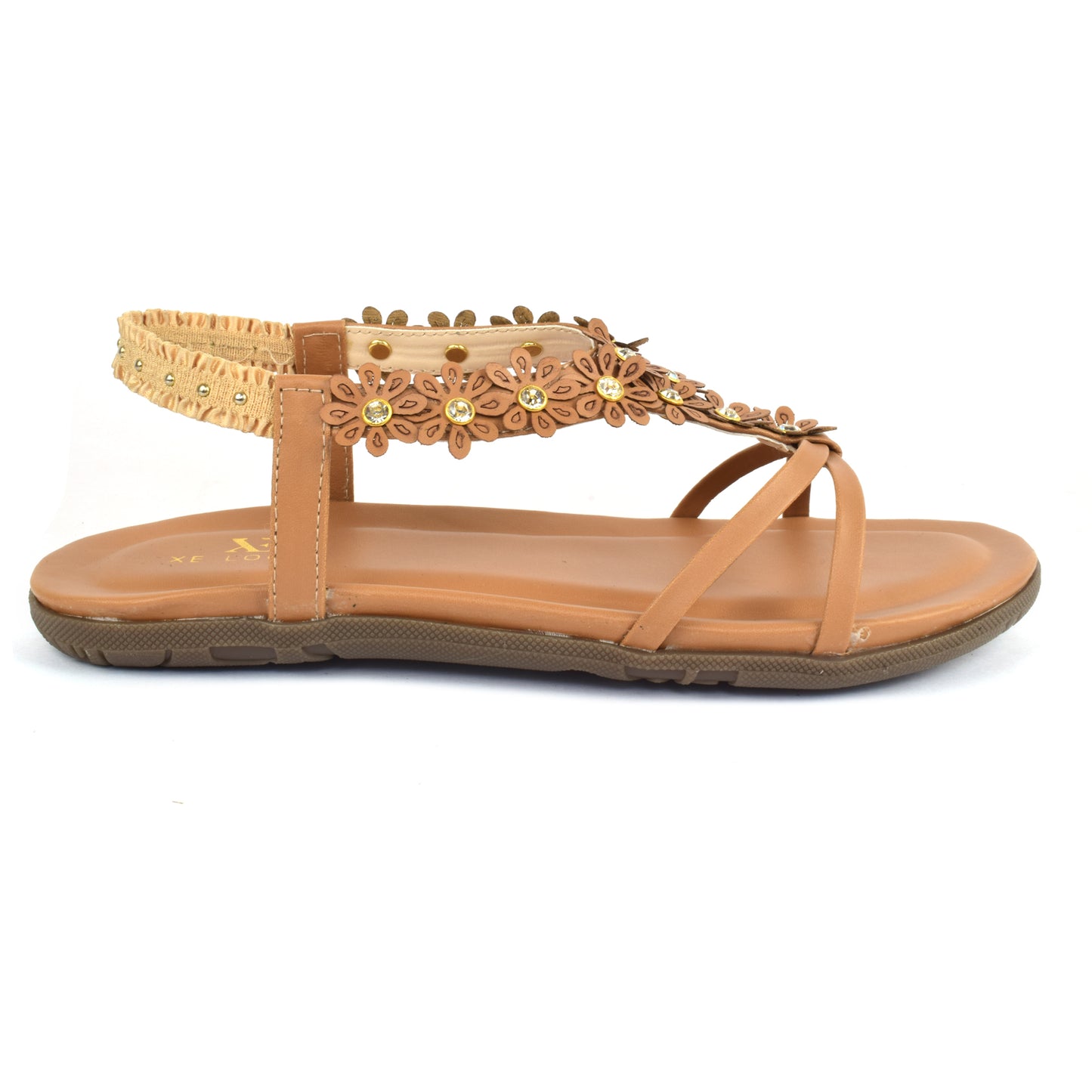 Lightweight & Leisurely Flowery Design Comfortable Flat Sandals