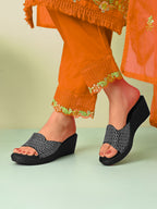Soft & Stylish Slip-On Mule Sandals Comfort Sandals