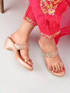 Lightweight everyday Toe-Ring Slip-On Sandals Comfort Sandals