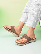 Embellishment Buckle Detail Doctor Slippers