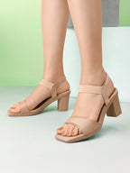 Bold & Trendy Block High Heels Sandals