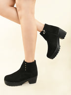 Comfortable & Fashionable With Zip Closure Boots