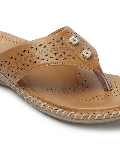 Graceful & Stunning Laser Design Soft Doctor Slippers