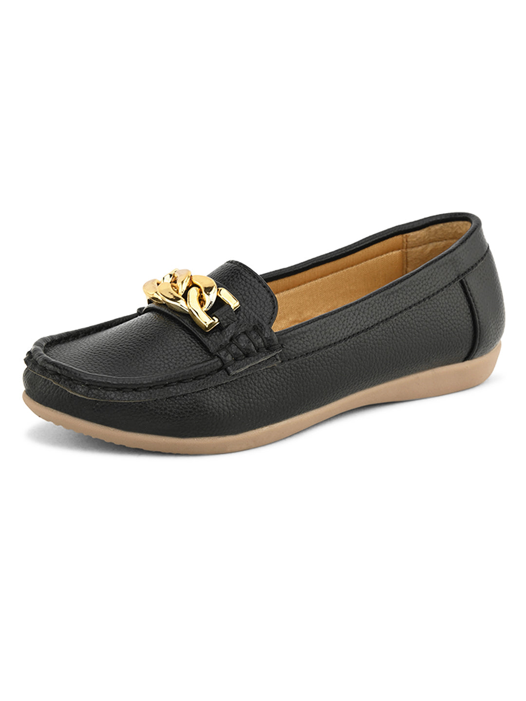 Comfortable ,Stylish & Fancy Chain Design Slip-On - Loafer