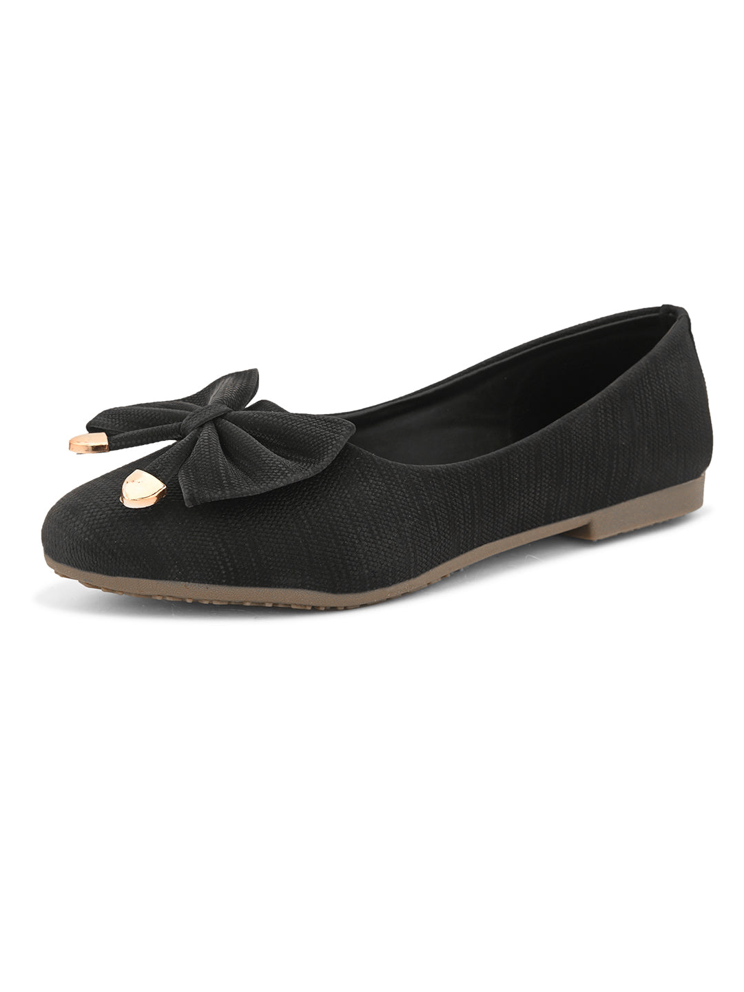 Tipped Bow with Elegant Design Flat Bellies