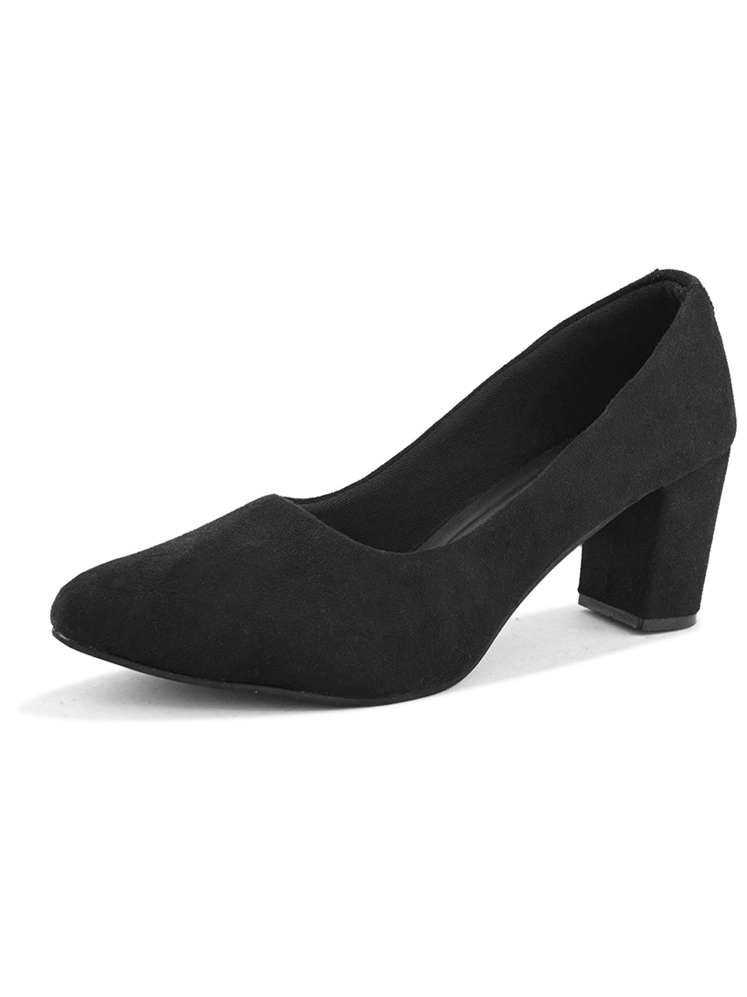 Elegant with a soft suede finish heels