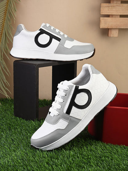 Fashionable Lace up Sneakers, Lightweight & Trendy Running Sports Shoes