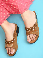 Versatile & Modern Comfortable Wedges Fashion Slippers