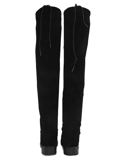 Comfortable Over-The-Knee Flat Long Boots