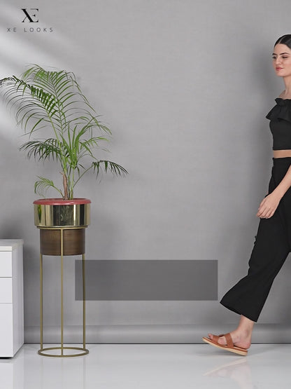 Comfortable Flower & Laser Design Doctor Slippers