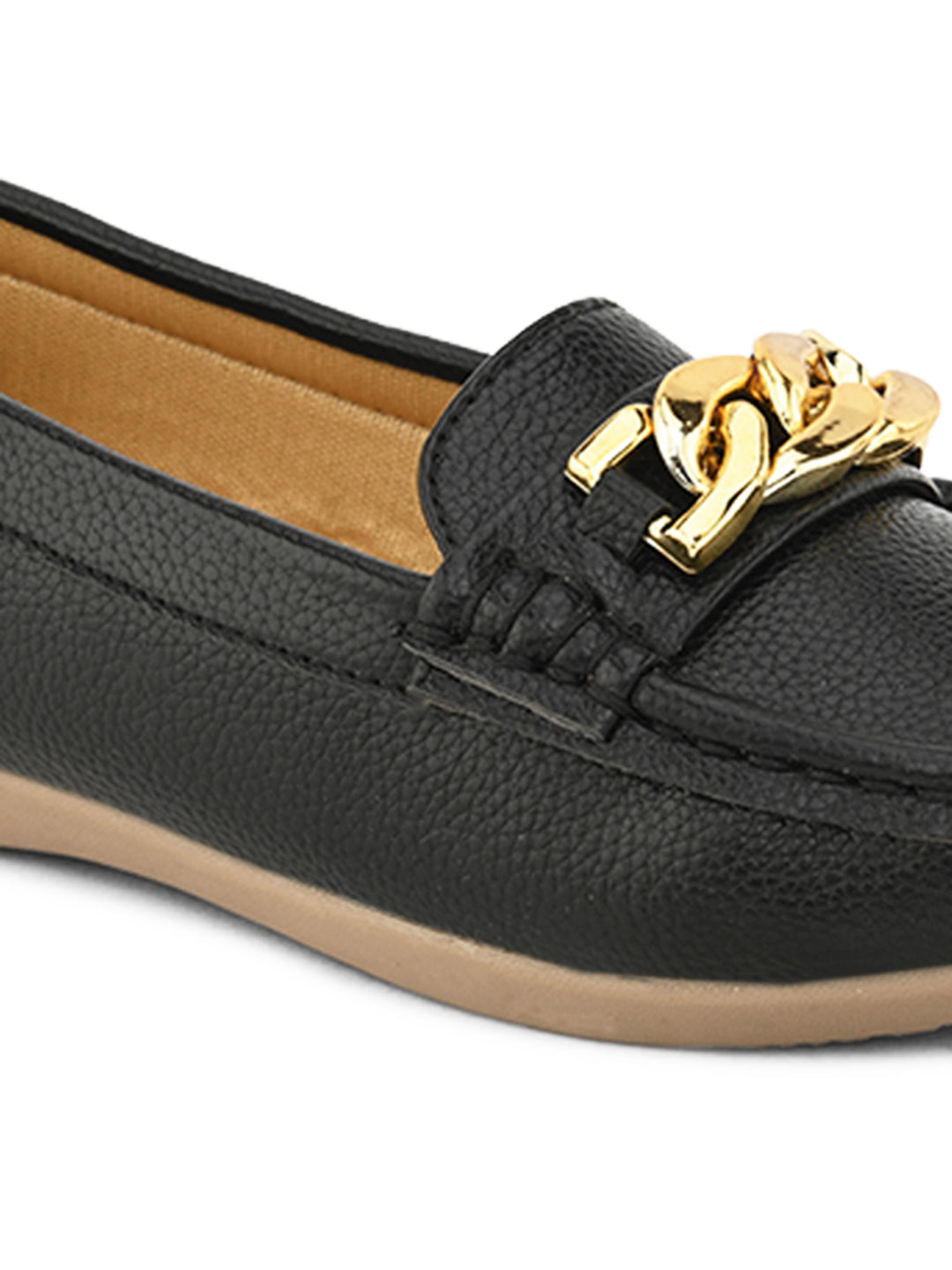 Comfortable ,Stylish & Fancy Chain Design Slip-On - Loafer