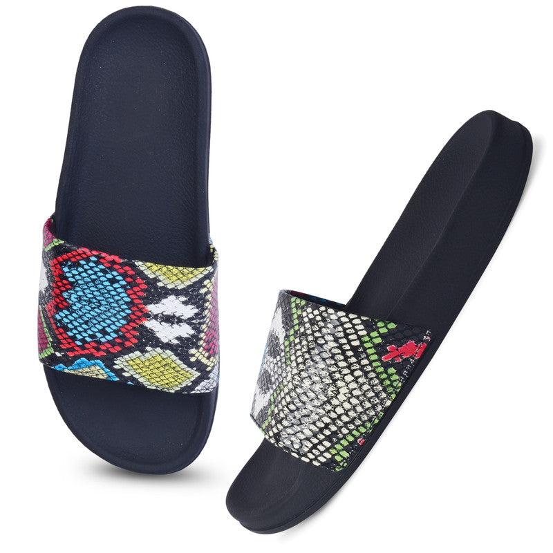 Trendy & Leisurely Printed Design Comfortable Sliders