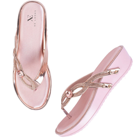 Classic Design Stunning & Comfortable Platform Slippers