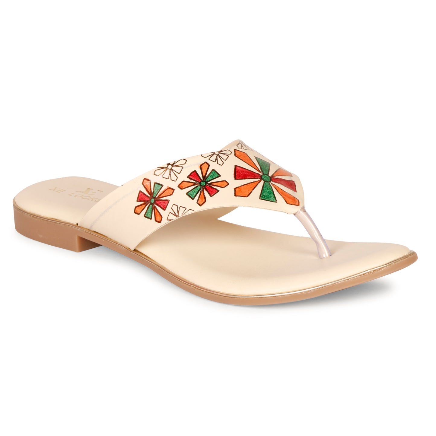 Alluring & Modern Batik Print Comfortable Flat Slippers