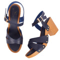 Chic & Graceful Block Heels Sandals (2.5 Inch Heel)