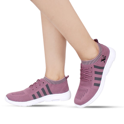 Comfortable Breathable Upper Mesh With Memory Foam Insole Sports Shoes