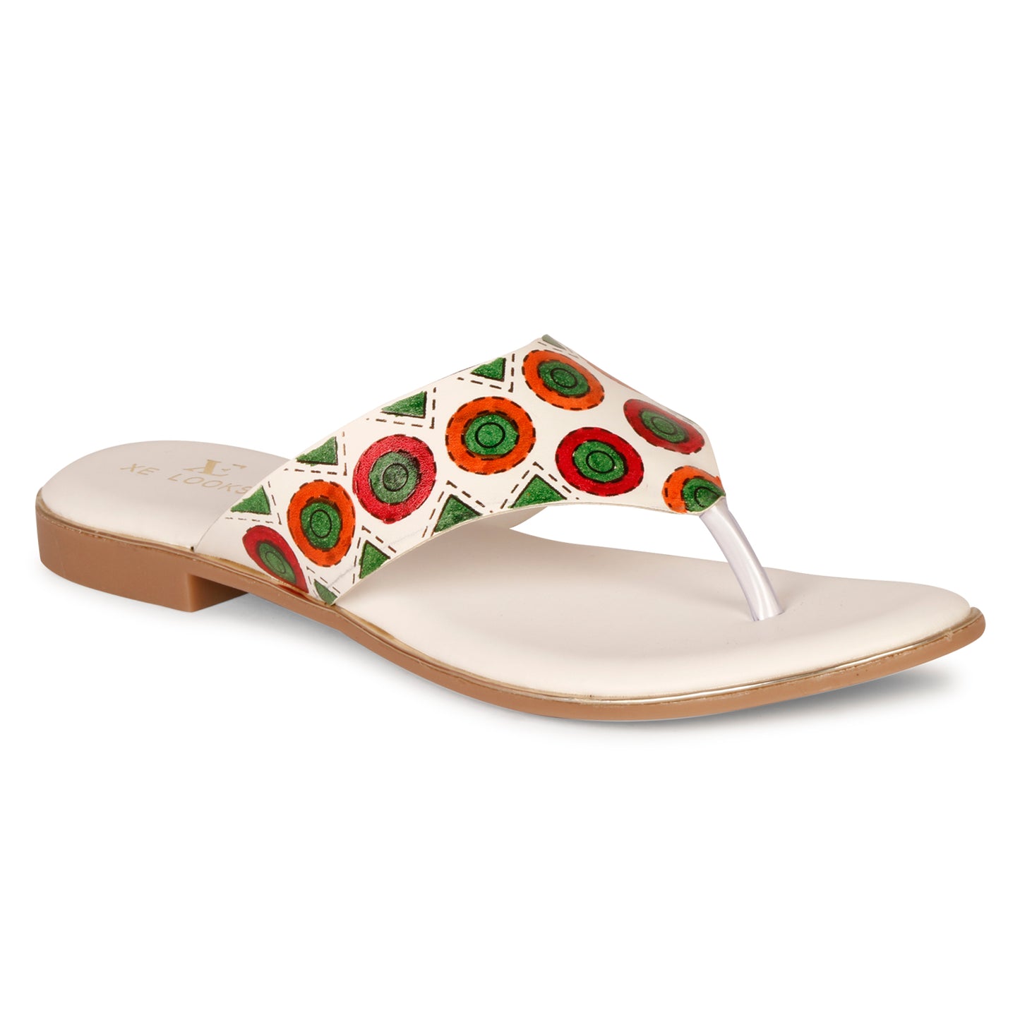 Elegant & Trendy Printed Fashionable Flat Slippers