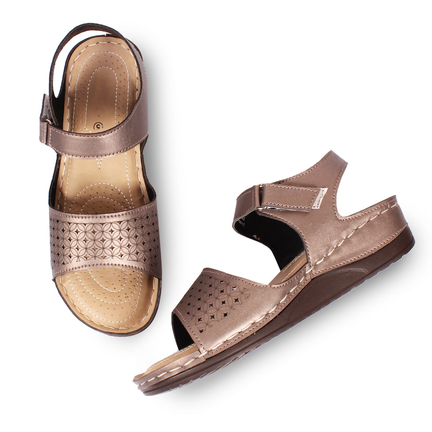 Modern & Glamorous Comfortable Adjustable Flat Sandals