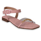 Comfortable & Alluring Chain Design Flat Sandals