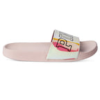 Chic & Urban Pink Printed Design Comfortable Sliders