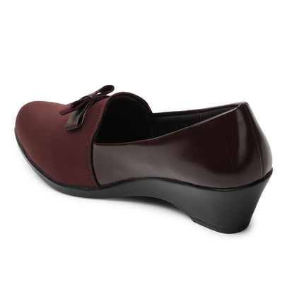 Graceful & Alluring Bow Design Comfortable Ballerinas