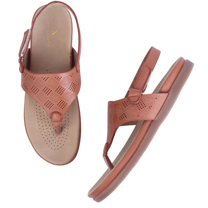 Elegant & Graceful California-Make Design Flat Comfort Sandals