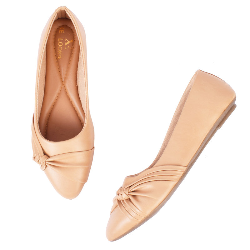 Graceful & Poised Knotted Design Ballerinas